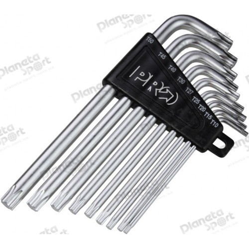 Набор ключей PRO Torx звездочки T10/T15/T20/T25/T30/T40/T45/T50