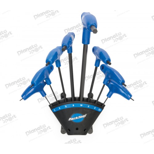 Набор шестигранников Park Tool PH-1.2 с Р-рукояткой, 8шт (2,2.5,3,4,5,6,8,10 mm)