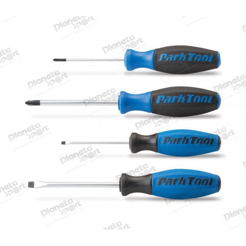 Набор отвёрток Park Tool SD-SET PH0, PH2, плоские 3мм и 6мм