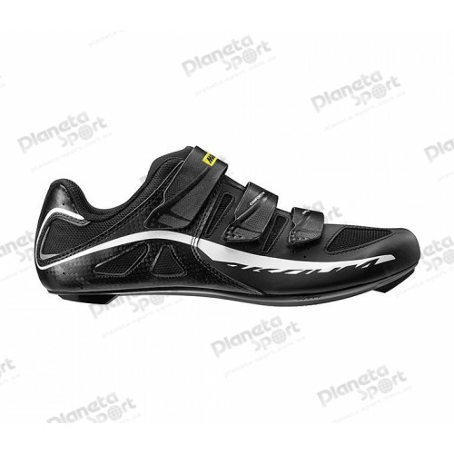 Обувь Mavic AKSIUM II, размер UK 12 (47 1/3, 299мм) Black/White/Bk черно-белая