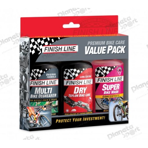 Набор Finish Line Premium Bike Care Value Pack - Dry