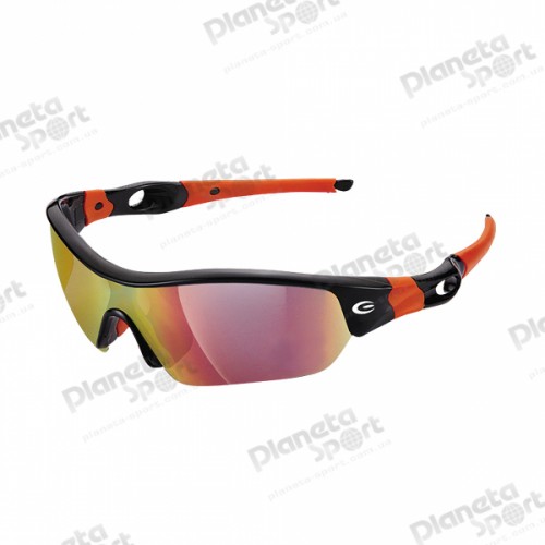Очки EXUSTAR CSG09-4IN1, 4 линзы в комплекте, черно-оранжевые