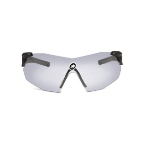 Очки ASSOS Eye Protection Skharab Pluto Grey, фотохром, черные, серая линза