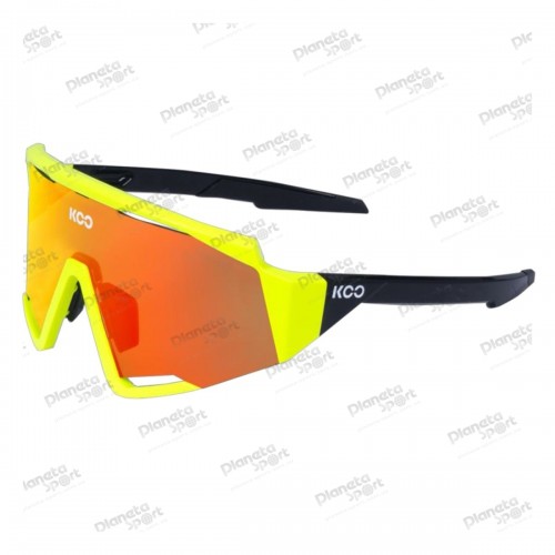 Очки KOO Spectro Limited Edition Yellow Fluo/Red Mirror, Uni