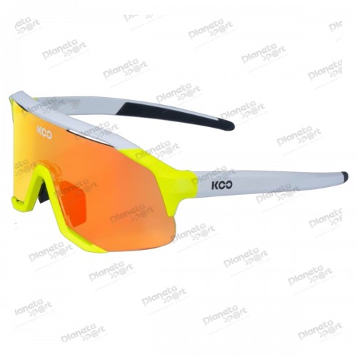 Очки KOO Demos Limited Edition Yellow Fluo/Red Mirror, Uni