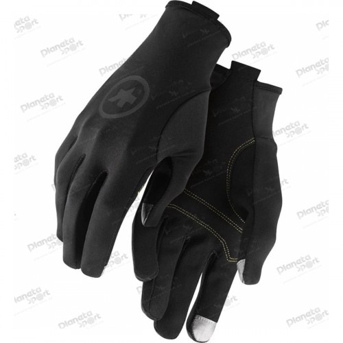 Перчатки ASSOS Assosoires Spring Fall Gloves Black Series, с закрытыми пальцами, черные, XS
