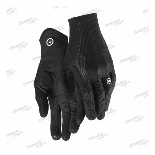 Перчатки ASSOS XC FF Gloves Black Series, с закрытыми пальцами, черные, M