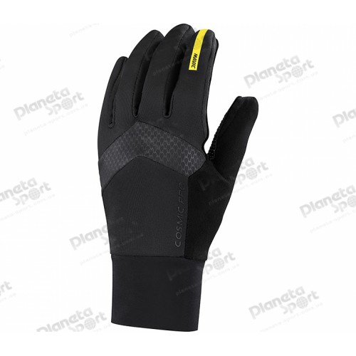 Перчатки Mavic COSMIC PRO WIND, длинный палец, черные, L