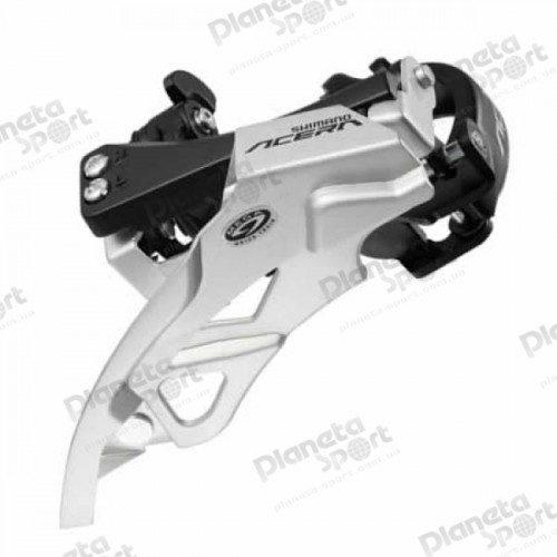 Переключатель передний Shimano FD-M390 ACERA нижний хомут в+н/тяга адаптер 31.8мм, под 9-ск. 44/48T