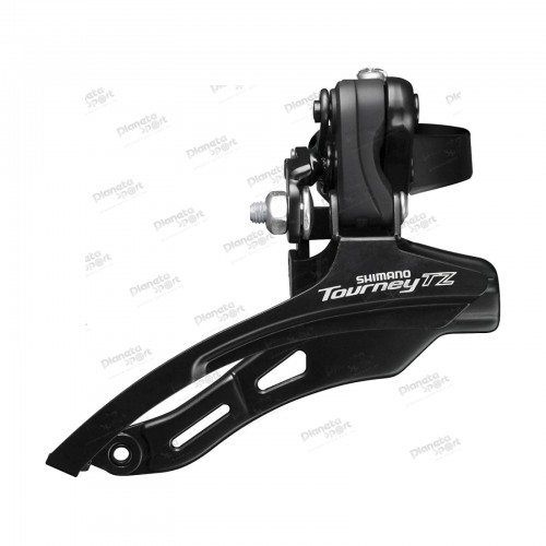 Переключатель передний Shimano FD-TZ500 DOWN-SWING, нижняя тяга, 42Т, 31,8мм, для 3x6/7