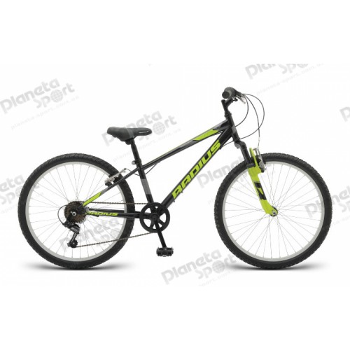 Велосипед 24" Radius Leopard рама- 13" Gloss Black/Gloss Lime/Gloss Charcoal