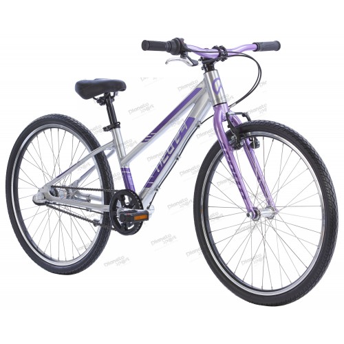 Велосипед 24" Apollo NEO 3i girls Brushed Alloy / Lavender / Purple Fade