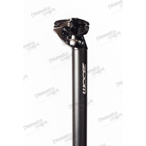 Подседельная труба ZOOM SP-C217/ISO-M, 25,4х350мм, алюминий литой, SAND BLASTED AN BK