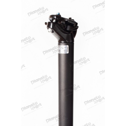 Подседельная труба ZOOM SP-C255/ISO-M, 30,9х350мм, алюминий литой, SAND BLASTED AN BK