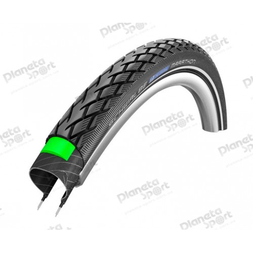 Покрышка 700x25C (25-622) Schwalbe MARATHON Green Guard B+RT HS420 EC