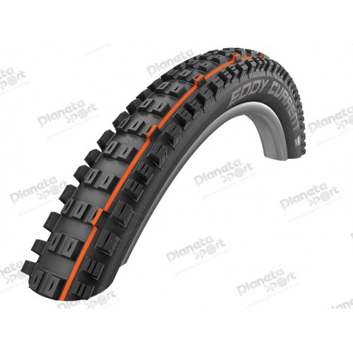 Покрышка 29x2.60 (65-622) Schwalbe EDDY CURRENT FRONT Super Gravity, Evolution TLE B/B-SK HS496 Addix Soft 67EPI