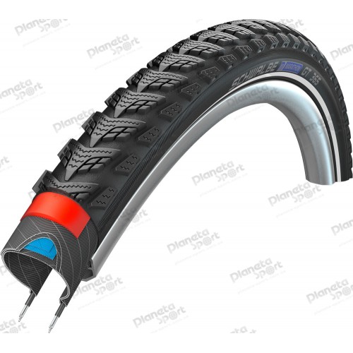 Покрышка 28x1.50 700x38C (40-622) Schwalbe MARATHON GT 365 DualGuard B/B+RT HS475 FS 67EPI 28B