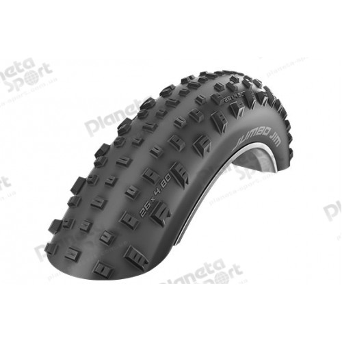 Покрышка 26x4.00 (100-559) Schwalbe JUMBO JIM EVO HS466 LiteSkin Folding B/B-SK PSC 127EPI EK