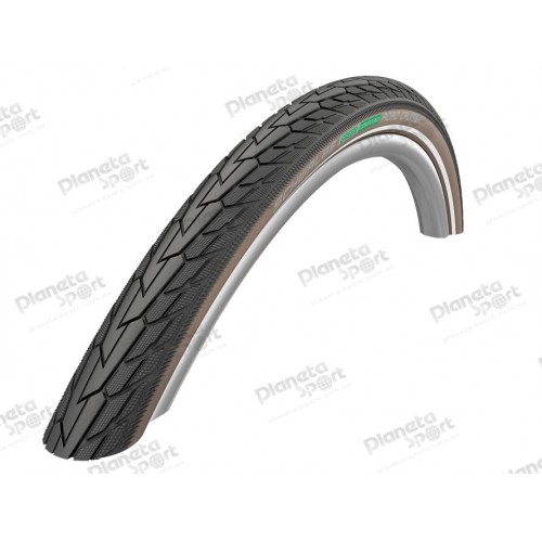 Покрышка 28x1.60 700x40C Schwalbe ROAD CRUISER K-Guard TwinSkin B/CO+RT HS484 GREEN, 50EPI