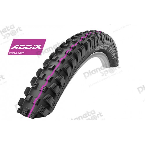 Покрышка 27.5x2.60 650B (65-584) Schwalbe MAGIC MARY SuperG, TLE B/B-SK HS447 Addix Soft 67EPI