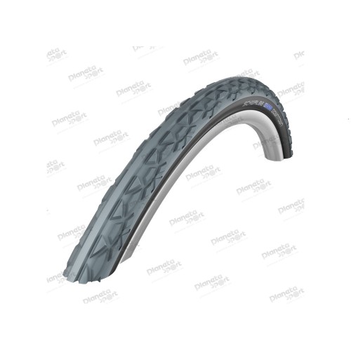 Покрышка 24x1 3/8 (37-540) Schwalbe DOWNTOWN K-Guard TwinSkin GR/B HS342 2Grip GRC, 50EPI