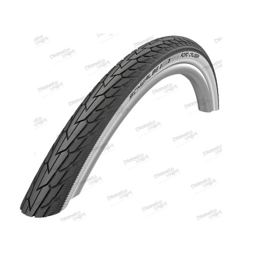 Покрышка 28x1.40 700x35C (37-622) Schwalbe ROAD CRUISER K-Guard Active B/W HS484 GREEN, 50EPI