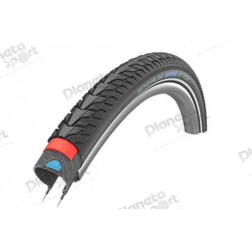 Покрышка 28x1.50 700x38C (40-622) Schwalbe MARATHON GT Tour DualGuard Performance B/B+RT HS485 EC, 67EPI 28B