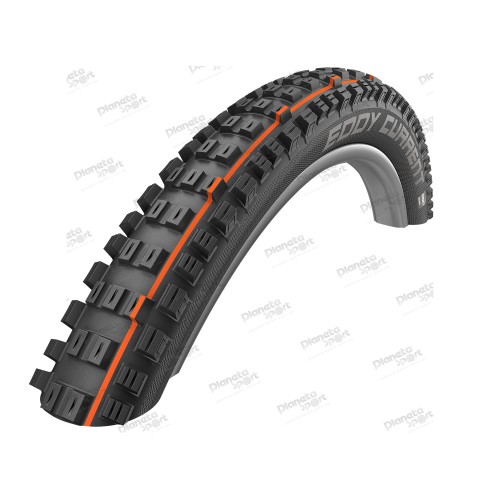 Покрышка 27.5x2.80 650B (70-584) Schwalbe EDDY CURRENT FRONT Super Gravity, Evolution TLE B/B-SK HS496 Addix Soft 67EPI