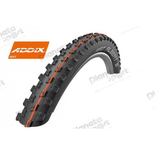 Покрышка 29x2.35 (60-622) Schwalbe FAT ALBERT FRONT SnakeSkin TL-Easy Evolution Folding B/B-SK HS477 Addix Soft, 67EPI EK