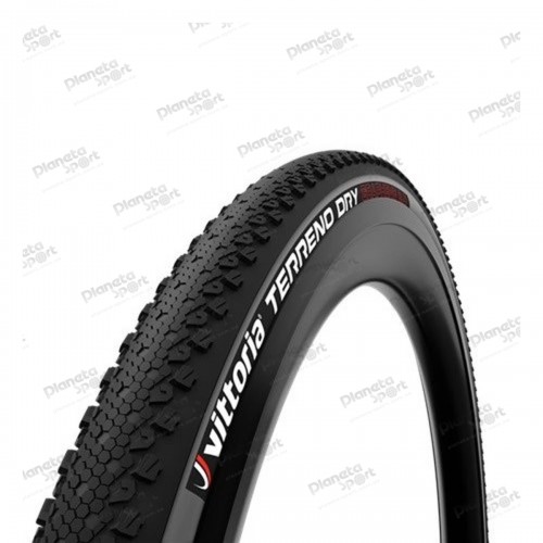 Покрышка 700x38C Vittoria Gravel Terreno Dry Foldable Anthracite-Black G2.0