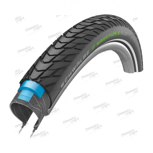 Покрышка 28x2.00 (50-622) Schwalbe MARATHON E-PLUS Smart DualGuard, TwinSkin B/B+RT HS498 ADDIX E 67EPI 37B