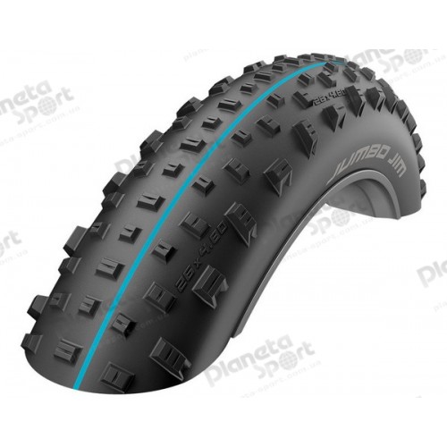 Покрышка 26x4.80 (120-559) Schwalbe JUMBO JIM Evolution, Super Ground, TLE B/B-SK HS466 Addix SpeedGrip 127EPI