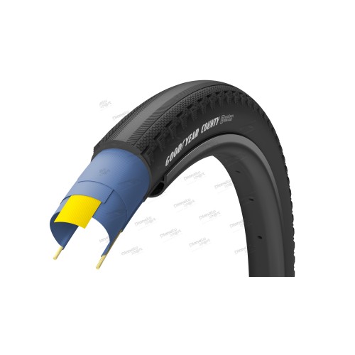 Покрышка 650x50 (50-584) GoodYear COUNTY tubeless complete, folding, black, 120tpi