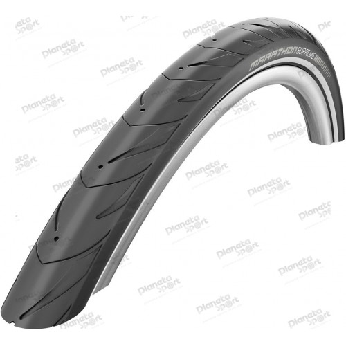 Покрышка 27.5x1.60 650B (42-584) Schwalbe MARATHON SUPREME V-Guard Evolution Folding B/B-SK+RT HS469 OSC, 67EPI EK