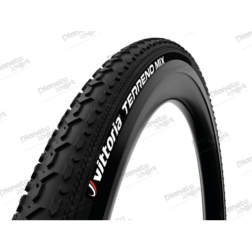 Покрышка 700x33C Vittoria Gravel Terreno Mix Rigid Full Black G2.0