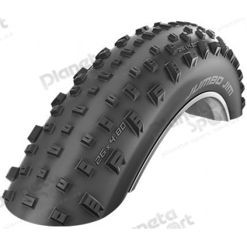 Покрышка 26x4.40 (110-559) Schwalbe JUMBO JIM EVO LiteSkin Folding B/B-SK HS466 PSC 127EPI EK