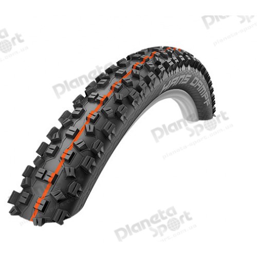 Покрышка 27.5x2.25 650B (57-584) Schwalbe HANS DAMPF SnakeSkin TL-Easy Folding Evolution B/B-SK HS426 Addix Soft, 67EPI EK