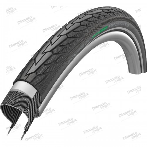 Покрышка 24x1.75 (47-507) Schwalbe ROAD CRUISER PLUS PunctureGuard, TwinSkin B/B+RT HS484 GREEN 50EPI