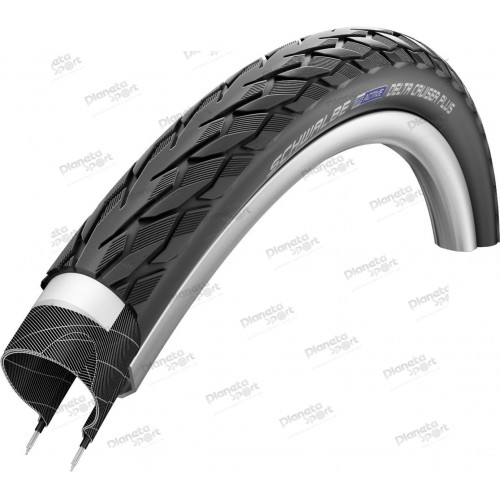 Покрышка 28x1.10 700x28C (28-622) Schwalbe DELTA CRUISER PLUS PunctureGuard Active B/B+RT HS431 SBC, 50EPI