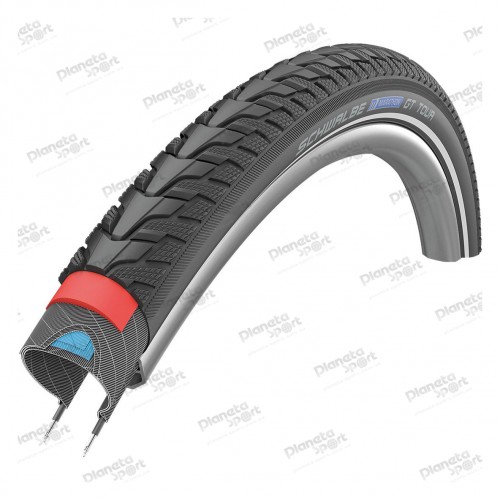 Покрышка 28x1.50 700x38C (40-622) Schwalbe MARATHON GT Tour DualGuard Performance B/B+RT HS485 EC, 67EPI 28B