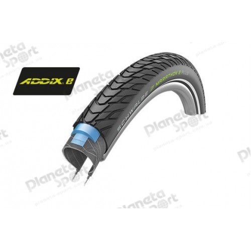 Покрышка 28x1.50 700x38C (40-622) Schwalbe MARATHON E-PLUS Smart DualGuard, TwinSkin B/B+RT HS498 ADDIX E 67EPI 32B