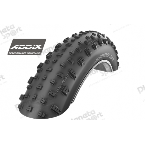 Покрышка 26x4.40 (110-559) Schwalbe JUMBO JIM SnakeSkin TL-Easy Evolution Folding B/B-SK HS466 PSC 127EPI EK