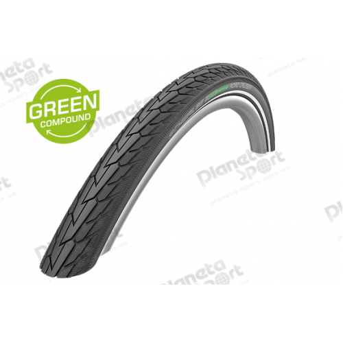 Покрышка 12x2.00 (50-203) Schwalbe ROAD CRUISER K-Guard Active B/B HS484 GREEN, 50EPI