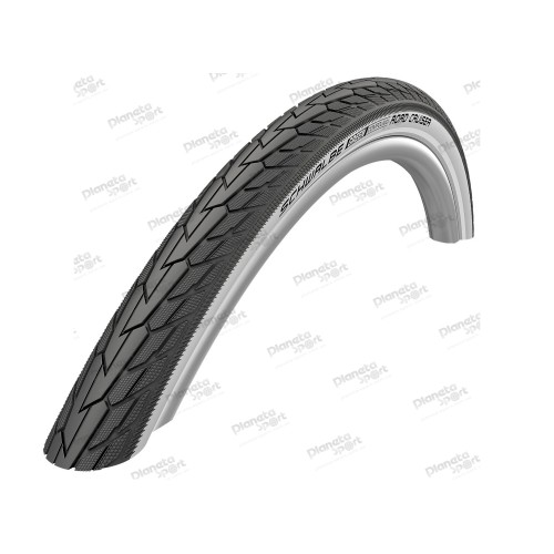 Покрышка 27.5x1.40 650x35B (37-584) Schwalbe ROAD CRUISER K-Guard B/W HS484 Green Compound, 50EPI