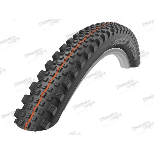 Покрышка 27.5x2.35 650B (60-584) Schwalbe ROCK RAZOR SuperG TL-Easy Folding Evolution B/B-SK HS452 Addix Soft, 67EPI EK