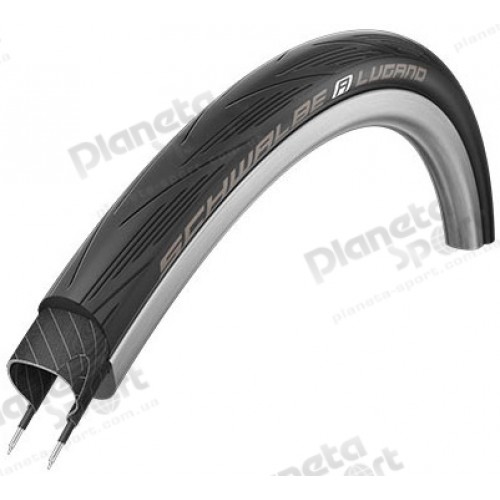 Покрышка 700x25C (25-622) Schwalbe LUGANO Endurance Reinforced B/B HS471 T5000, 50EPI