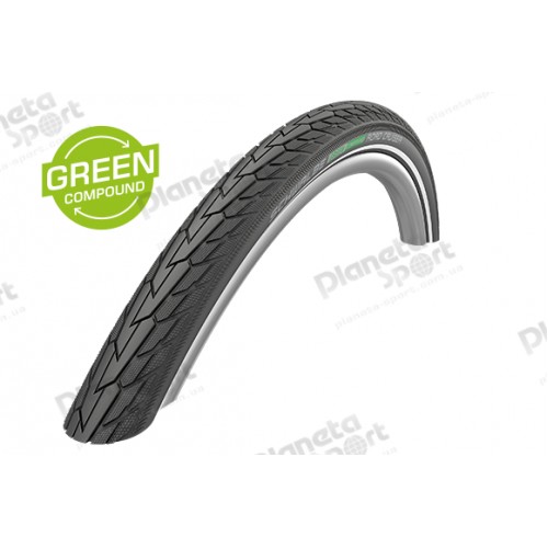 Покрышка 20x1.75 (47-406) Schwalbe ROAD CRUISER K-Guard B/W HS484 green