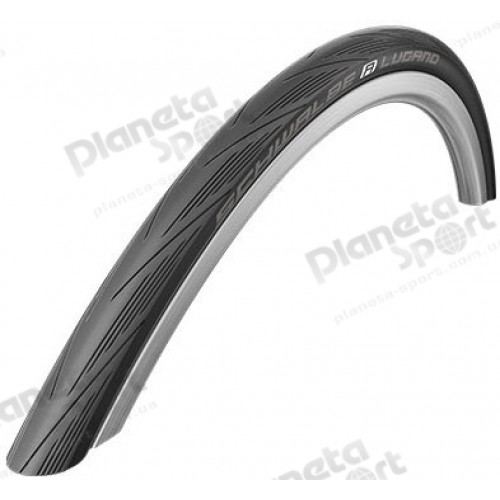 Покрышка 700x25C (25-622) Schwalbe LUGANO HS384 K-Guard B/B-SK SiC, 50EPI