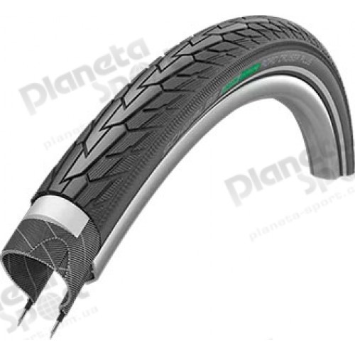 Покрышка 26x1.75 (47-559) Schwalbe ROAD CRUISER PLUS PunctureGuard, TwinSkin B/B+RT HS484 GREEN 50EPI