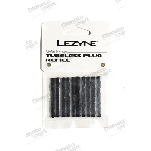 Ремкомплект для бескамерок Lezyne TUBELESS PLUG RERILL-20 черный